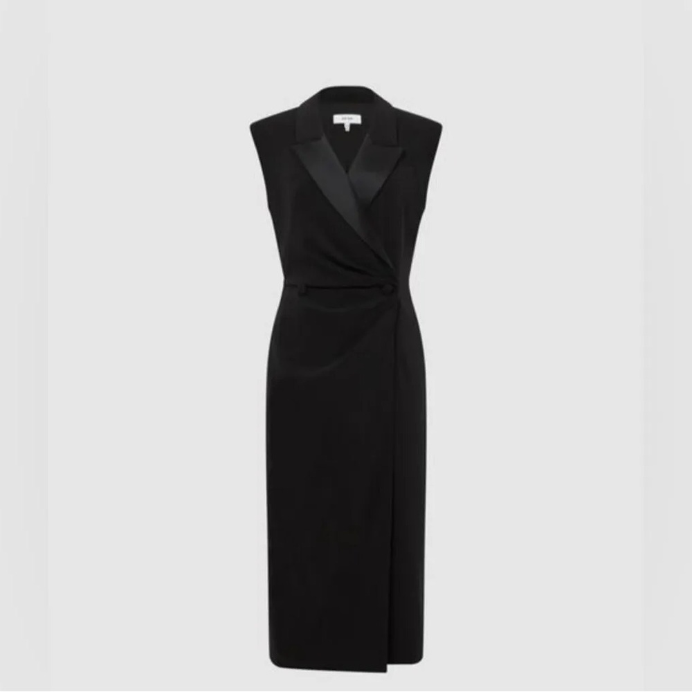 Reiss Cecile Double breasted Sheath dress | size 6 | NWT